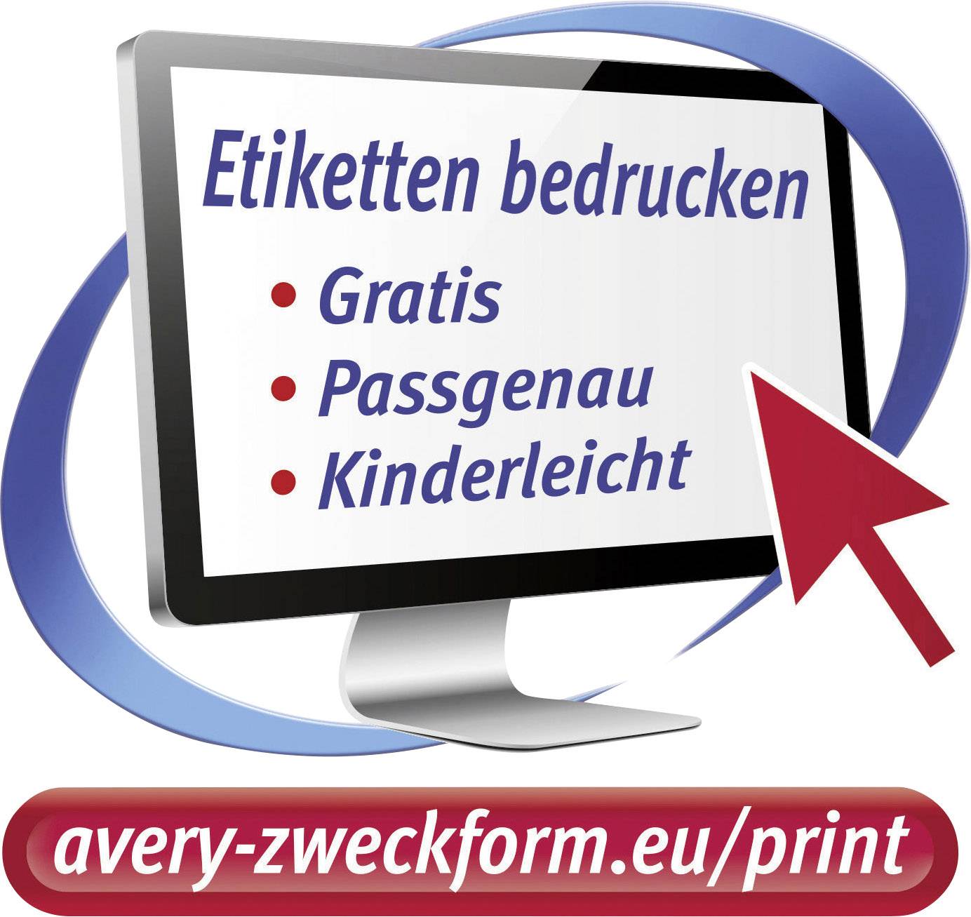 Avery-Zweckform L7996-25 Adress-Etiketten 199.6 x 143.5 mm Polyester-Folie Weiß 50 St. Permanent haftend Laserdrucker, Farblaserdrucker