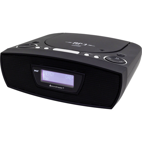 Soundmaster URD480SW Radiowecker UKW AUX, CD, USB Schwarz