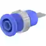 Stäubli SLB4-F6,3/N-X Sicherheits-Laborbuchse Buchse, Einbau Blau Stäubli SLB4-F6,3/N-X Sicherheits-Laborbuchse Buchse, Einbau Blau