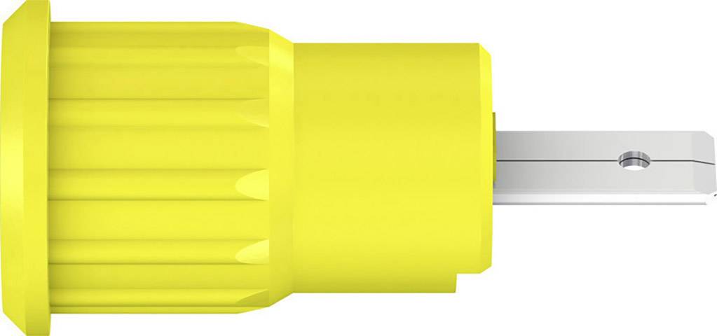 Stäubli SEB4-F/A Sicherheits-Laborbuchse Buchse, Einbau Grün, Gelb