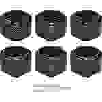 Thermaltake Pacific C-PRO G1/4 PETG Tube 16mm OD Compression – Black (6-Pack Fittings) Wasserkühlung-Fitting
