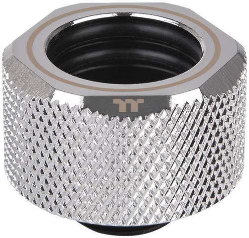 Thermaltake Pacific C-PRO G1/4 PETG Tube 16mm OD Compression - Chrome Wasserkühlung-Fitting
