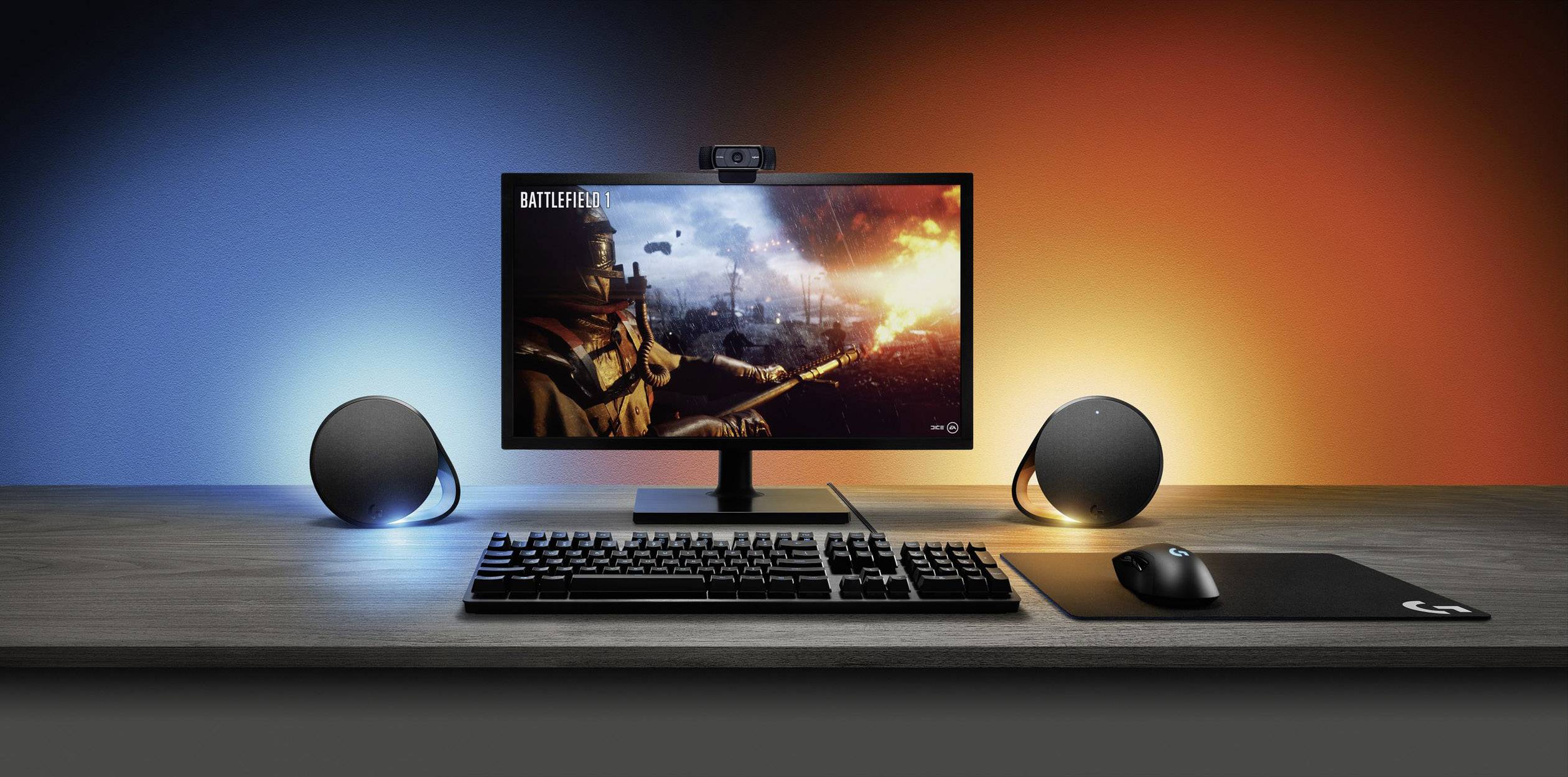 Logitech Gaming G560 LIGHTSYNC 2.1 PC-Lautsprecher Kabelgebunden 120W Schwarz