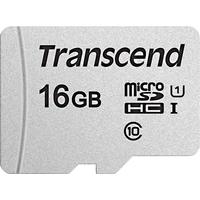 Transcend Premium 300S microSDHC-Karte 16GB Class 10, UHS-I, UHS-Class 1 Transcend Premium 300S microSDHC-Karte 16GB Class 10, UHS-I, UHS-Class 1