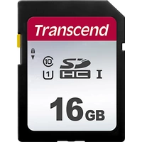 Transcend Premium 300S SDHC-Karte 16GB Class 10, UHS-I, UHS-Class 1 Transcend Premium 300S SDHC-Karte 16GB Class 10, UHS-I, UHS-Class 1