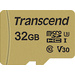 Carte microSDHC Transcend Premium 500S 32 GB Class 10, UHS-I, UHS-Class 3, v30 Video Speed Class avec adaptateur SD