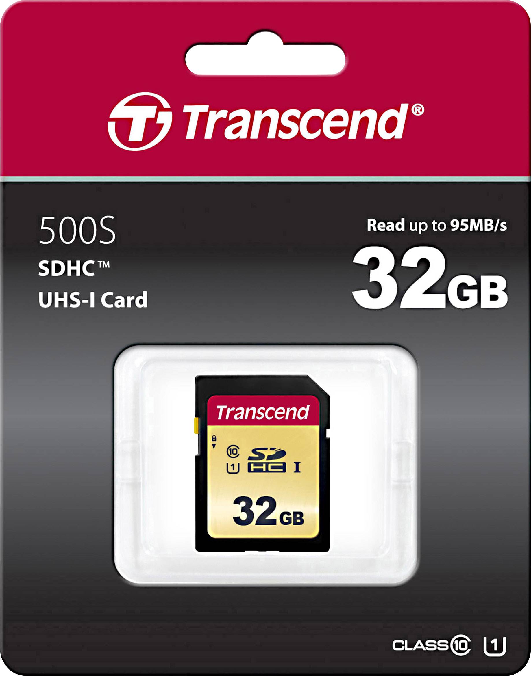 Transcend 500S - Flash-Speicherkarte - 32 GB