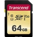 Transcend Premium 500S SDXC-Karte 64GB Class 10, UHS-I, UHS-Class 3, v30 Video Speed Class Transcend Premium 500S SDXC-Karte 64GB Class 10, UHS-I, UHS-Class 3, v30 Video Speed Class