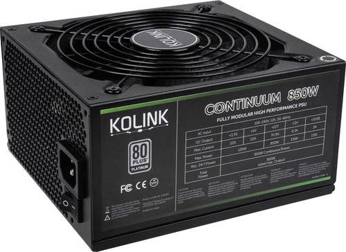 Kolink KL C850PL PC Netzteil 850 W ATX 80PLUS® Platinum  - Onlineshop Voelkner