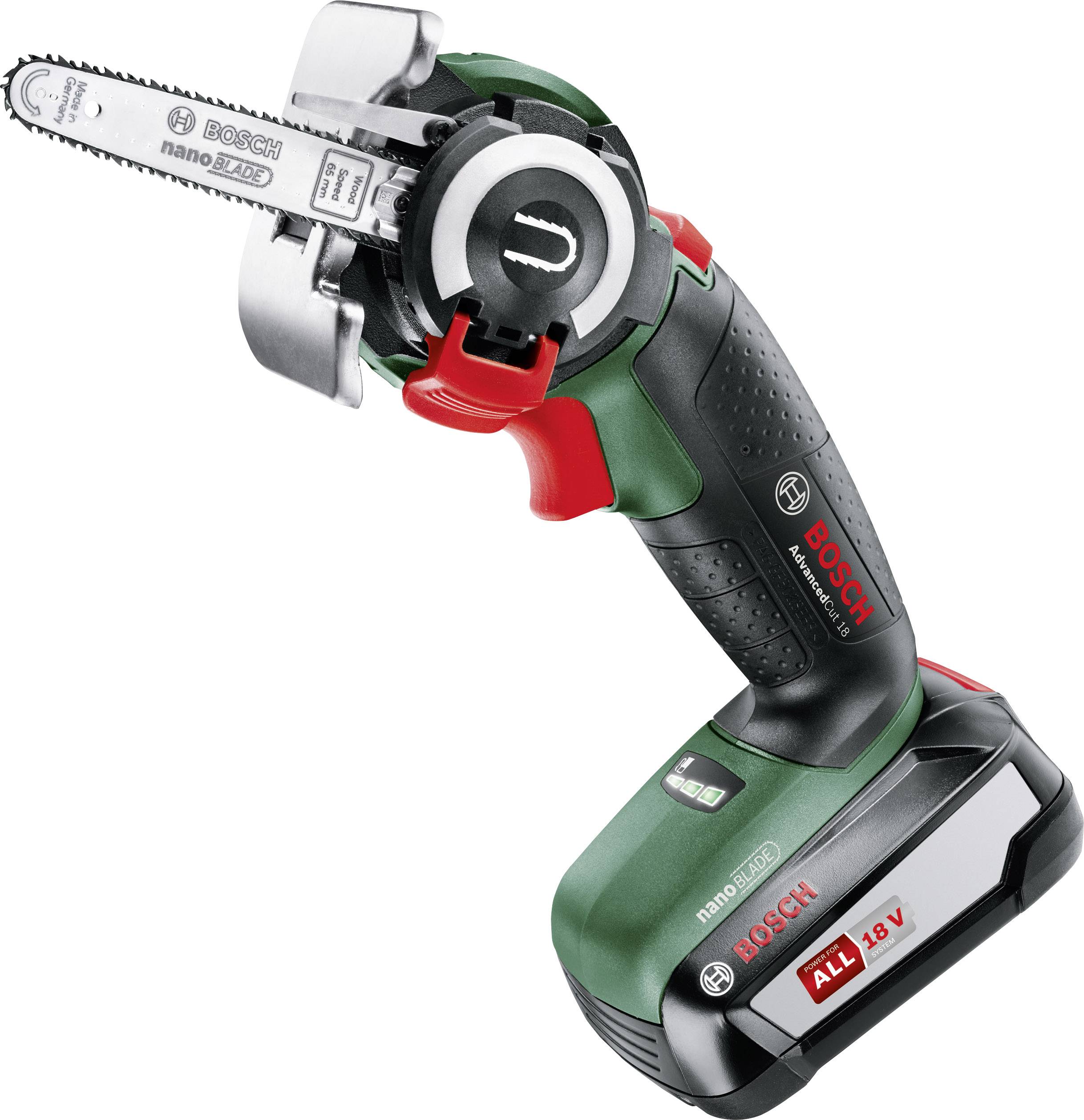 Bosch Home and Garden AdvancedCut 18 Akku-Multisäge 06033D5101 inkl. Akku, inkl. Koffer 18V 2.5Ah
