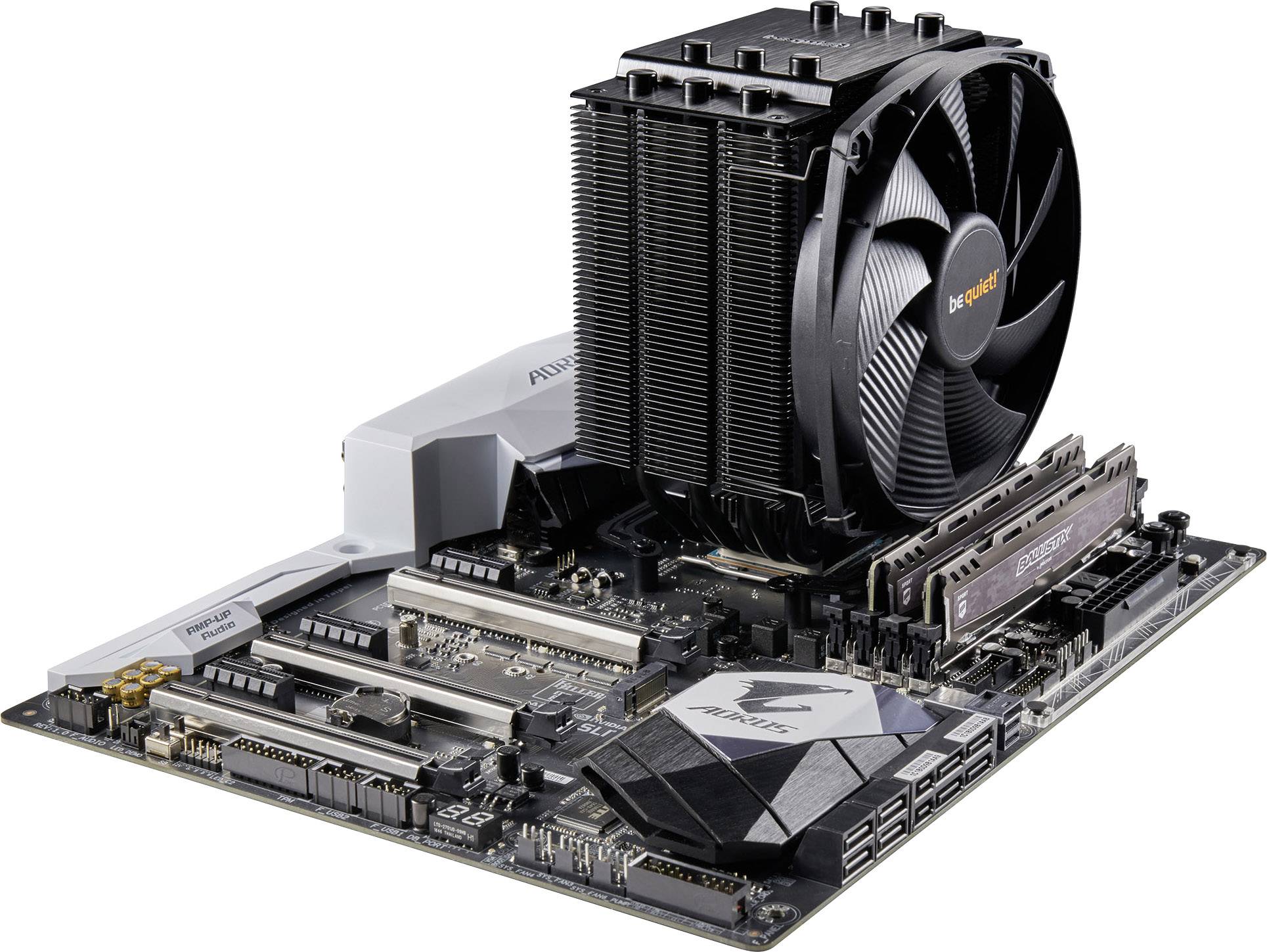 BeQuiet Dark Rock 4 CPU-Kühler mit Lüfter AMD® AM5, AMD® AM4, Intel® LGA 2066, Intel® LGA 2011-V3, Intel® LGA 1700, Intel® LGA 1200, Intel®