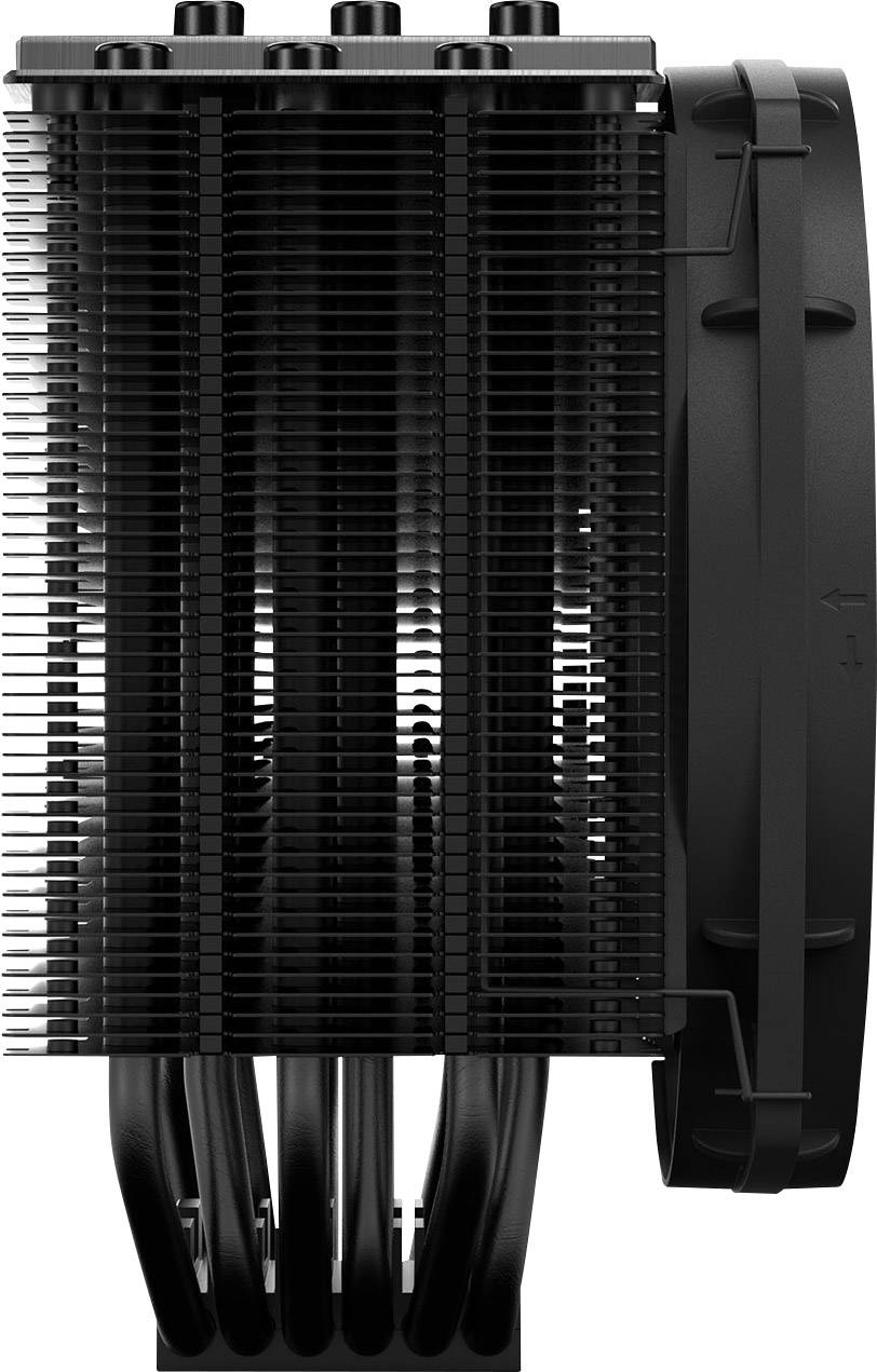 BeQuiet Dark Rock 4 CPU-Kühler mit Lüfter AMD® AM5, AMD® AM4, Intel® LGA 2066, Intel® LGA 2011-V3, Intel® LGA 1700, Intel® LGA 1200, Intel®