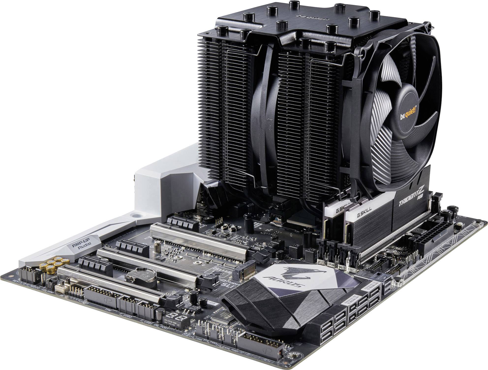 BeQuiet Dark Rock Pro 4 CPU-Kühler mit Lüfter AMD® AM5, AMD® AM4, Intel® LGA 2066, Intel® LGA 2011-V3, Intel® LGA 1700, Intel® LGA 1200, Inte