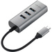 Minix Neo C-UE Notebook Dockingstation USB-C™ Stecker USB 3.2 Gen 1 Buchse A (USB 3.0), RJ45-Buchse