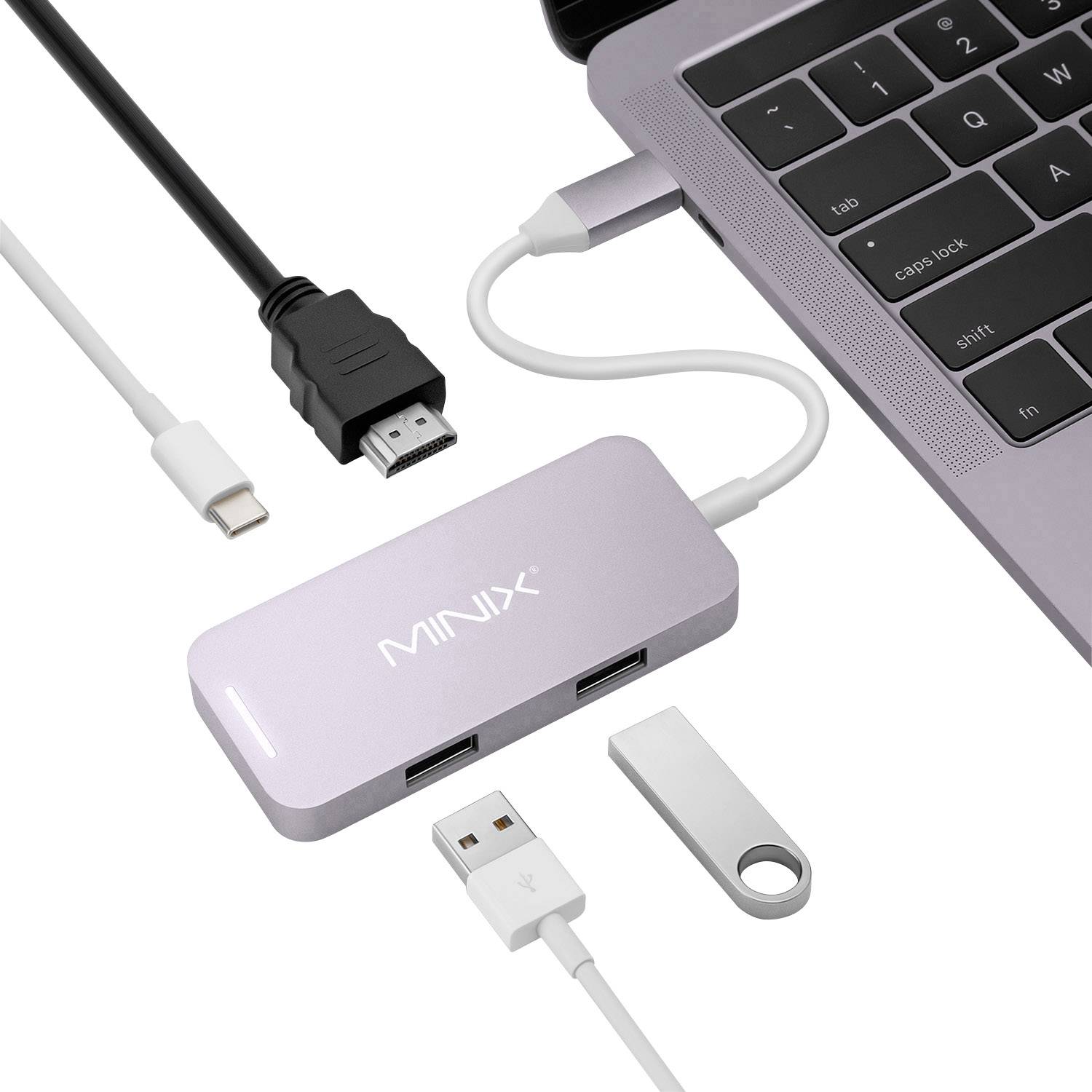 Minix NEO-C-MGR Notebook Dockingstation inkl. Ladefunktion