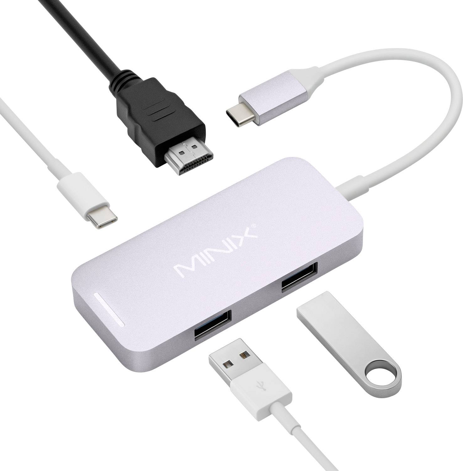 Minix NEO-C-MGR Notebook Dockingstation inkl. Ladefunktion