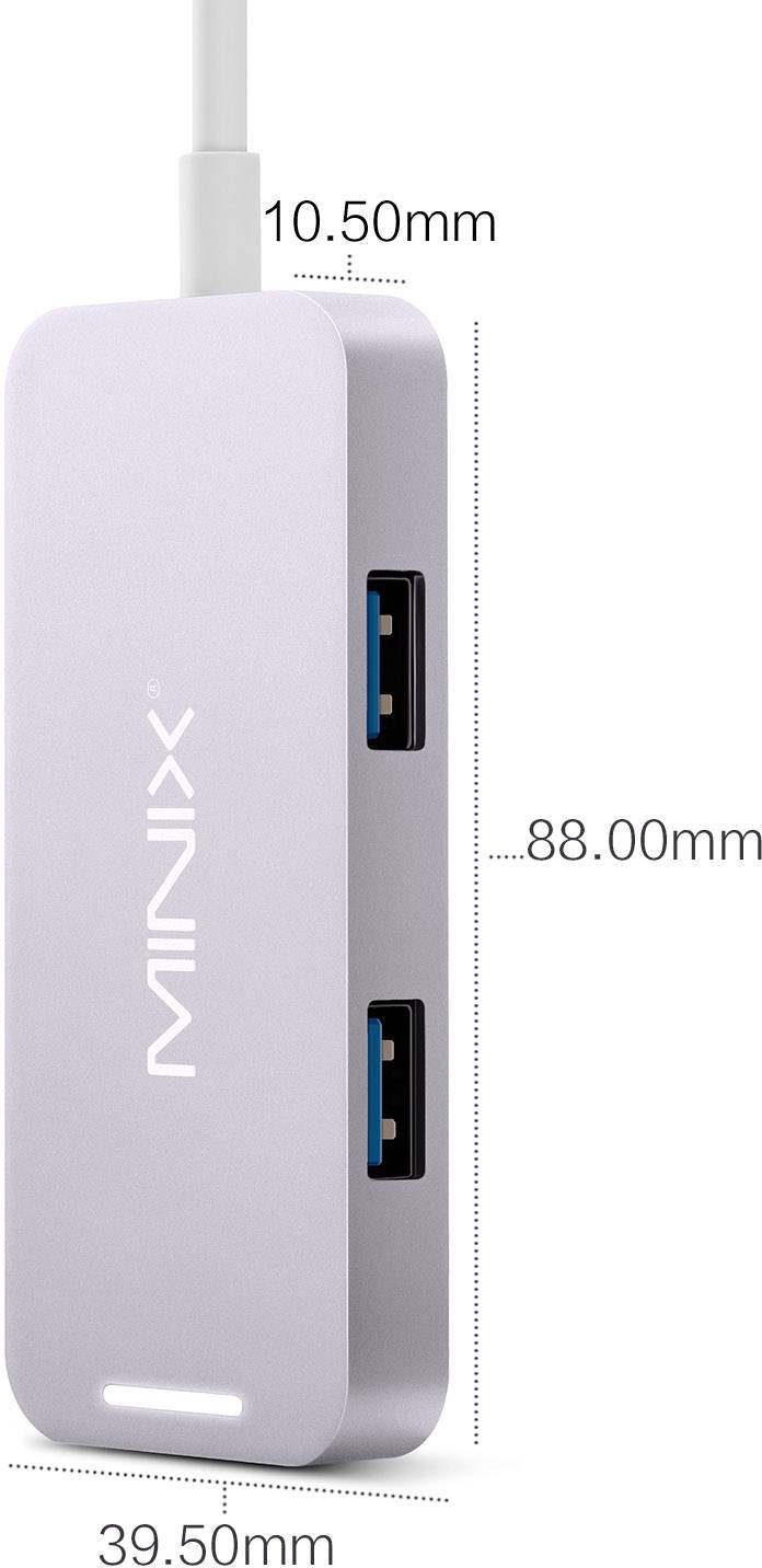 Minix NEO-C-MGR Notebook Dockingstation inkl. Ladefunktion