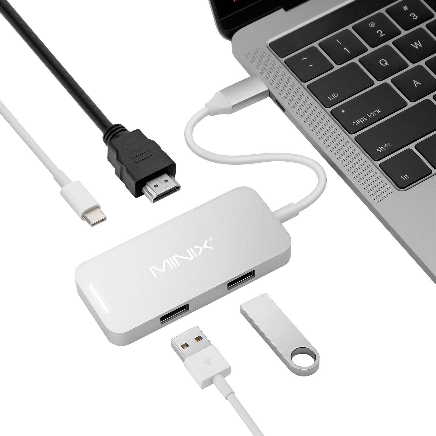 Minix NEO-C-MSI Notebook Dockingstation inkl. Ladefunktion