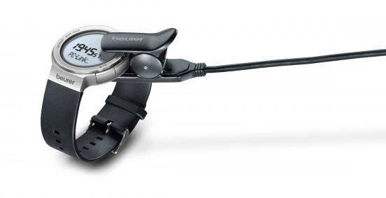 Beurer PM 80 Pulsuhr mit Brustgurt Schwarz