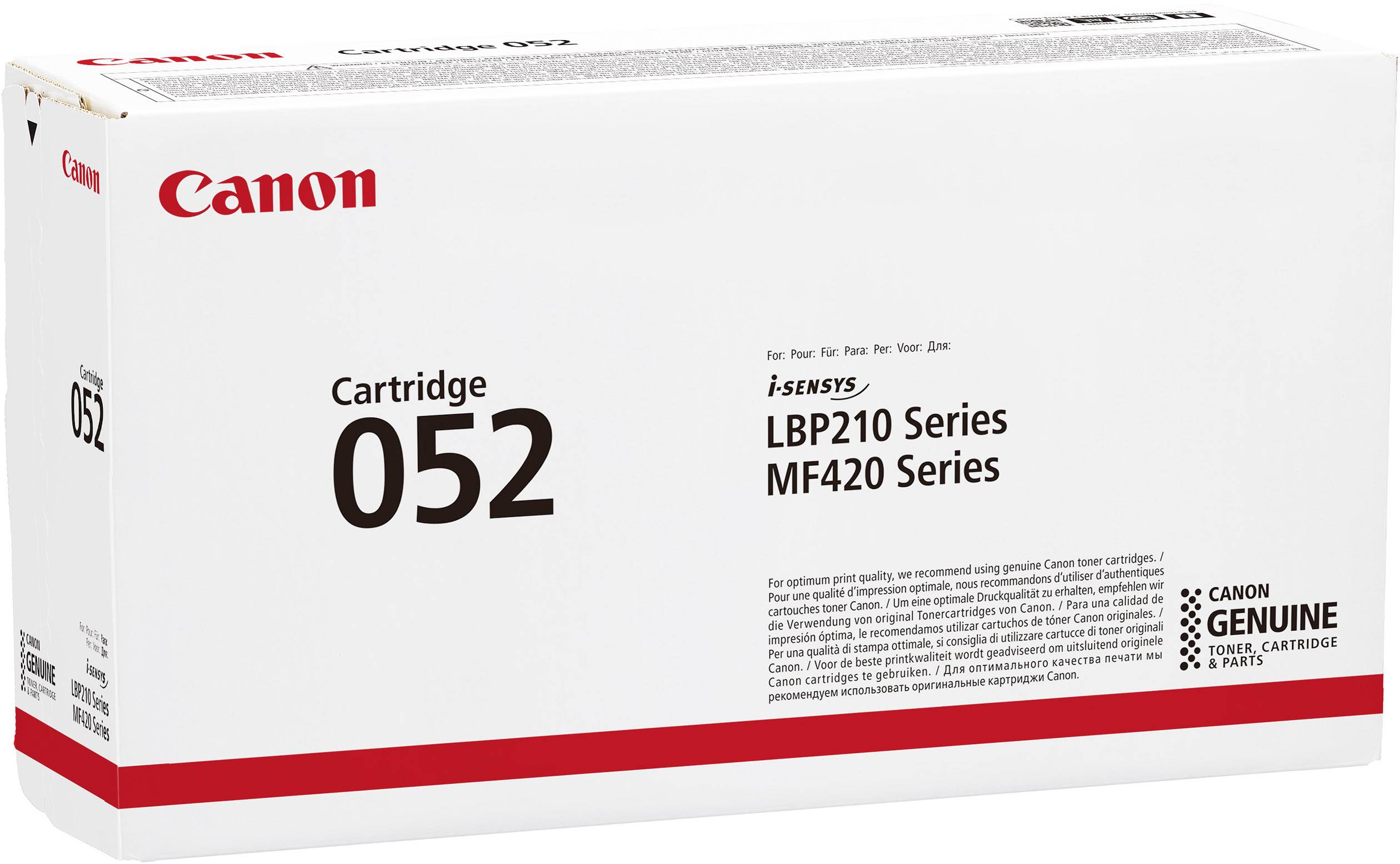 Canon Toner 052 Original Schwarz 3100 Seiten 2199C002