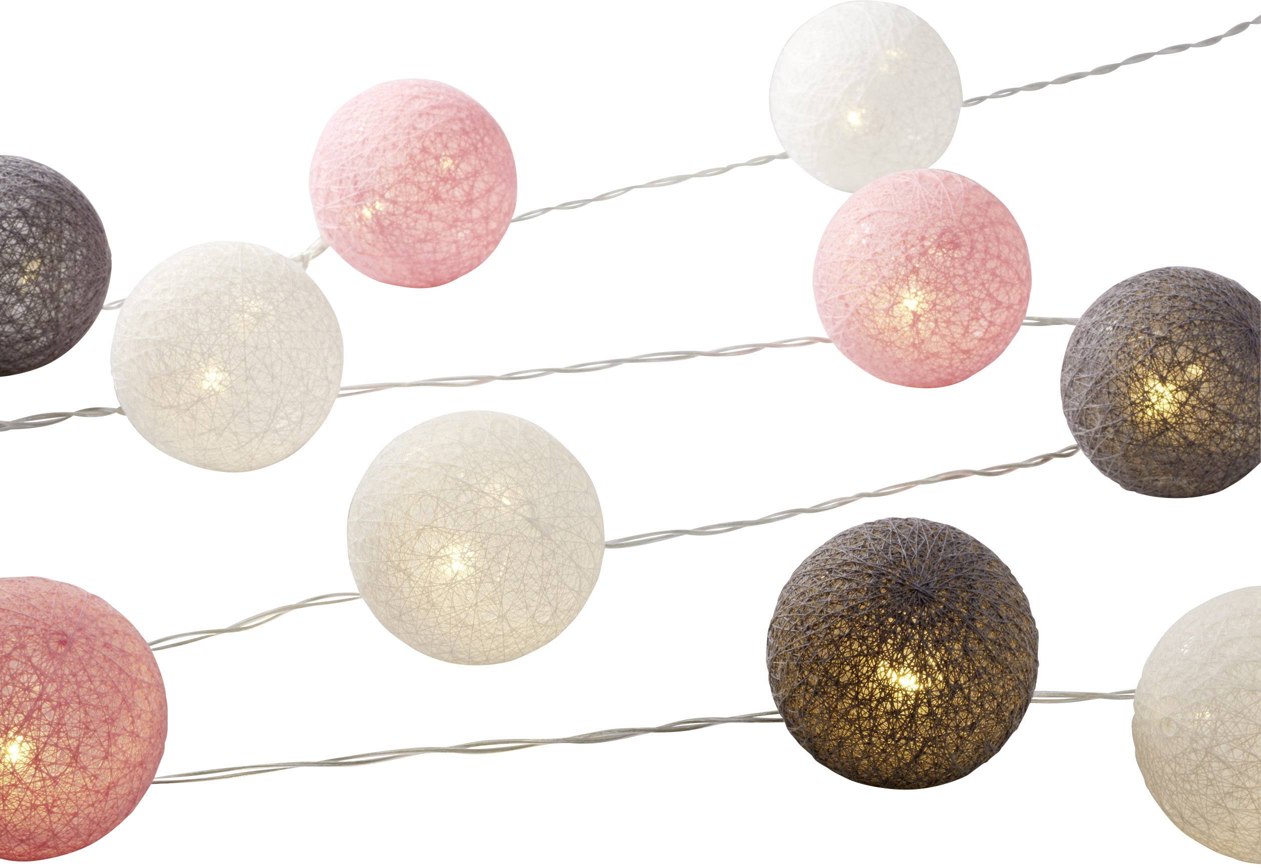 Polarlite MotivLichterkette Kugeln Innen batteriebetrieben 10 St. LED