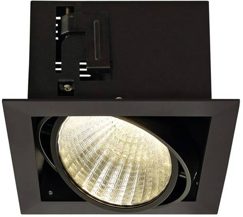 SLV 115730 LED-Einbauleuchte 29W Schwarz (matt) Schwarz (matt)
