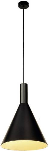 SLV Phelia 133320 Pendelleuchte E27 Schwarz, Weiß