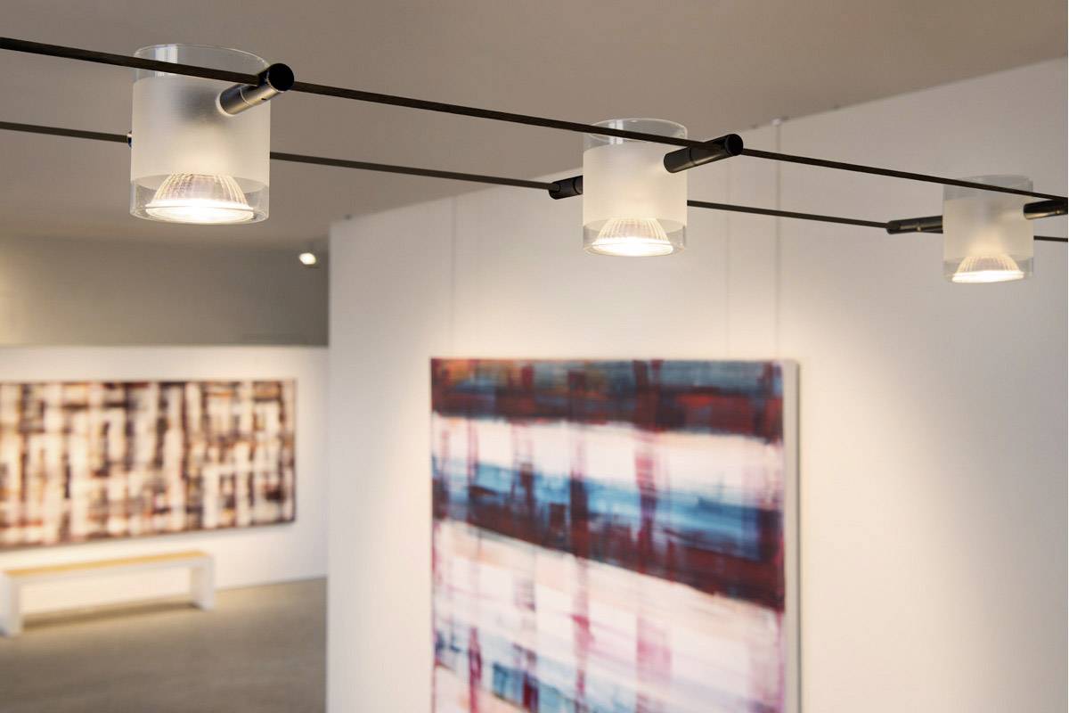 SLV TENSEO COMET Niedervolt-Seilsystem-Leuchte GU5.3 Schwarz