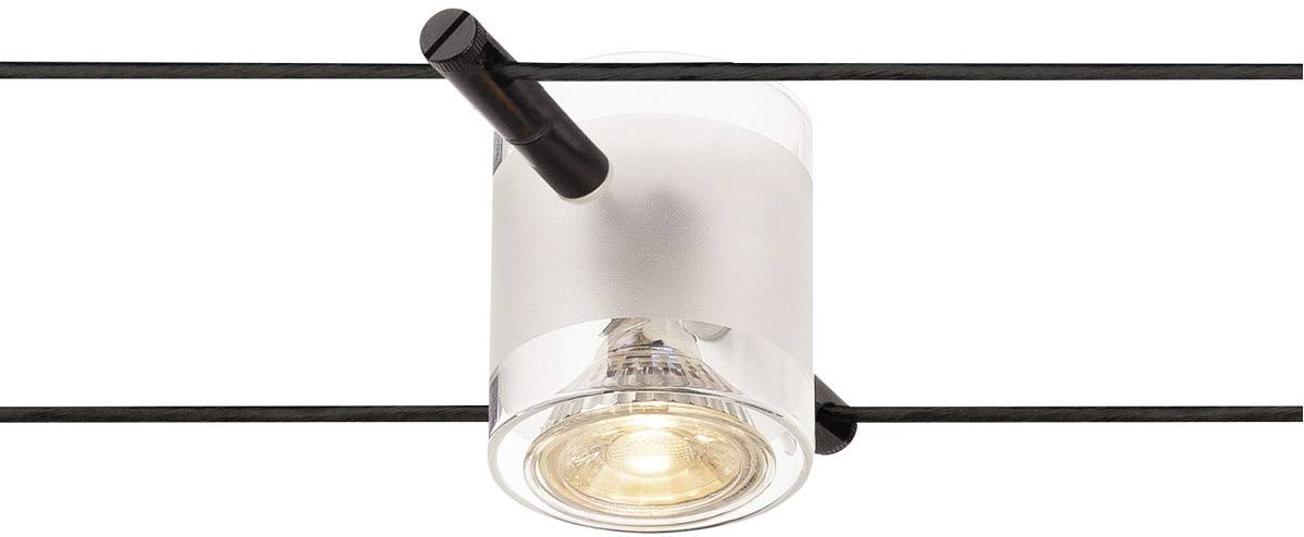 SLV TENSEO COMET Niedervolt-Seilsystem-Leuchte GU5.3 Schwarz