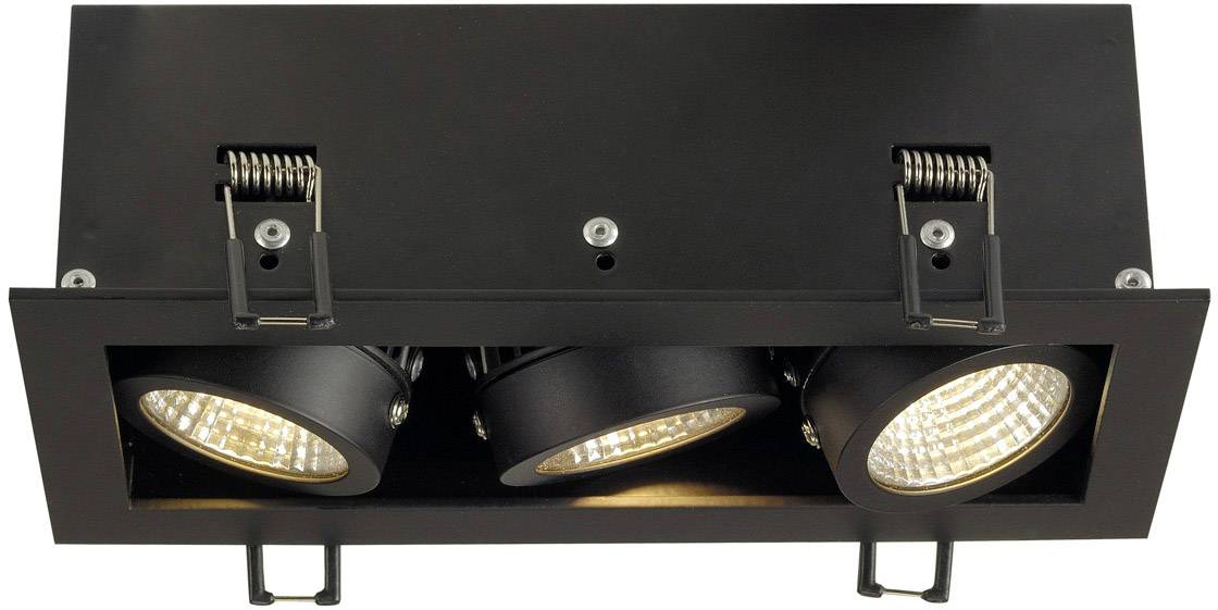 SLV 115720 LED-Einbauleuchte 21W Schwarz (matt)