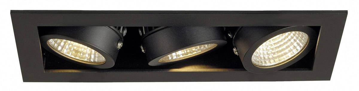 SLV 115720 LED-Einbauleuchte 21W Schwarz (matt)