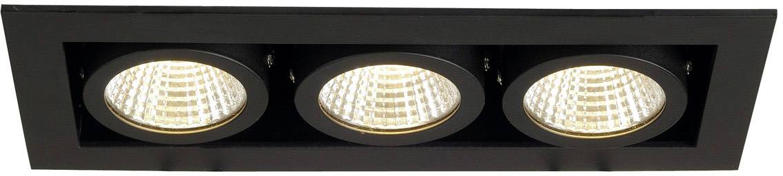 SLV 115720 LED-Einbauleuchte 21W Schwarz (matt)