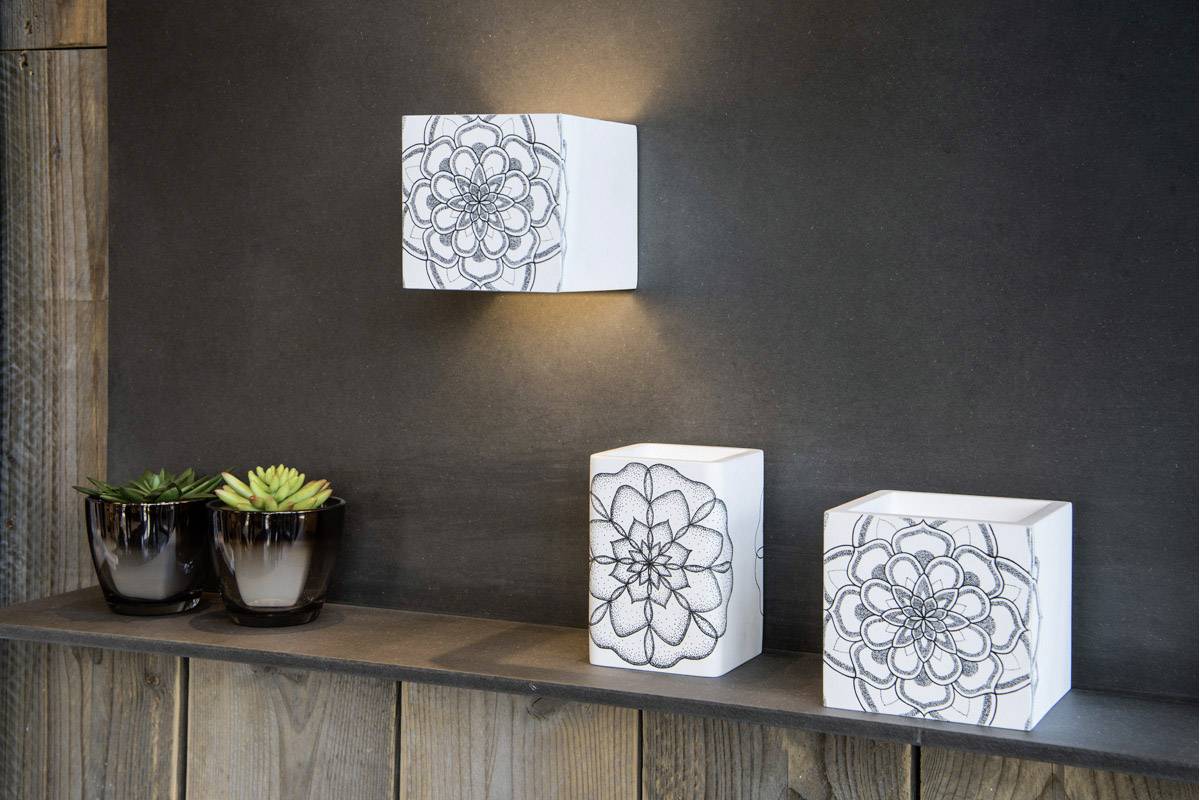 SLV 148018 Wandleuchte G9 Weiß