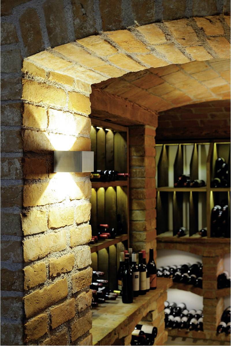 SLV 151325 LED-Wandleuchte 6.7 W Aluminium (gebürstet), Weiß