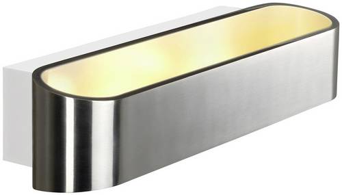 SLV 1000635 LED-Wandleuchte 22W Aluminium (gebürstet), Weiß Aluminium (gebürstet), Weiß