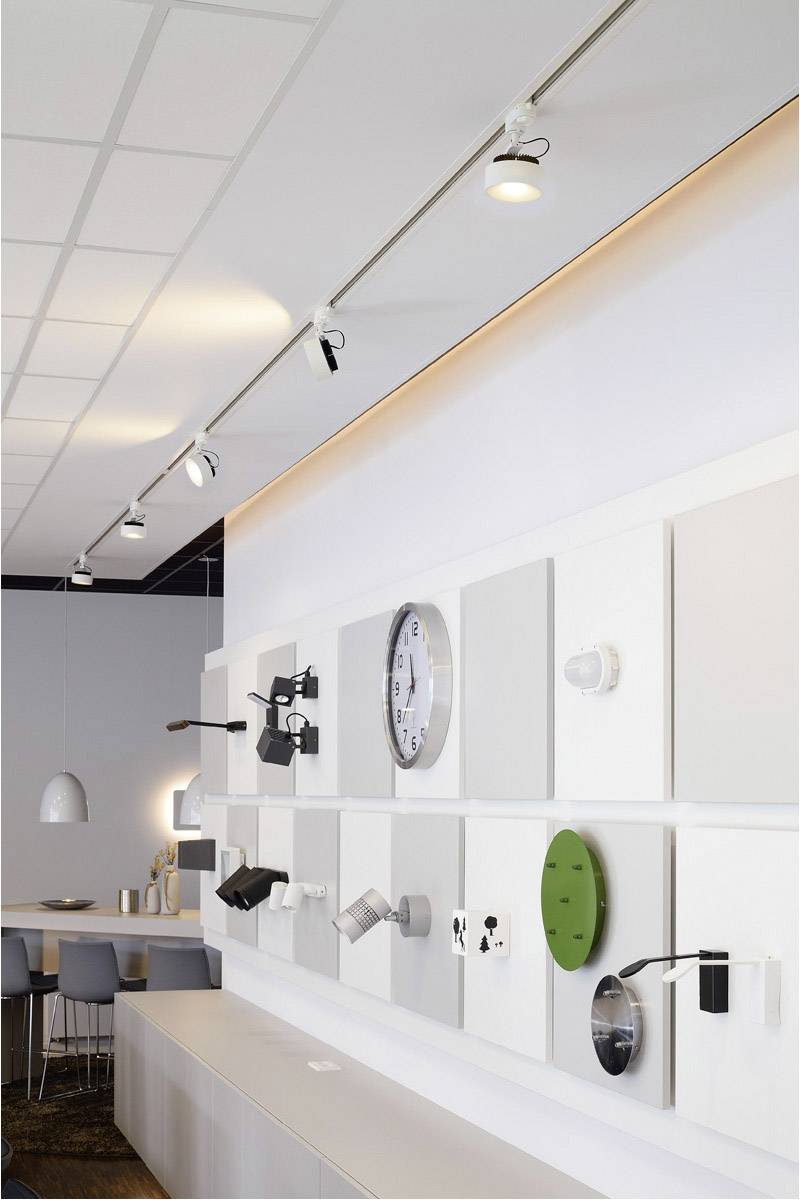 SLV Hochvolt-Schienensystem-Leuchte 13W Weiß