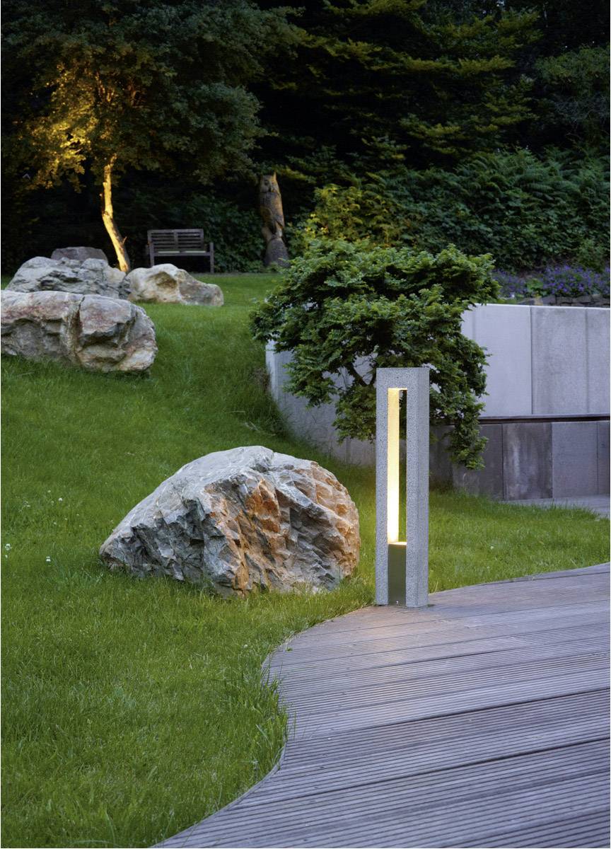 SLV 231420 Arrock Arc Außenstandleuchte LED GU10 35W Granit-Grau (matt)