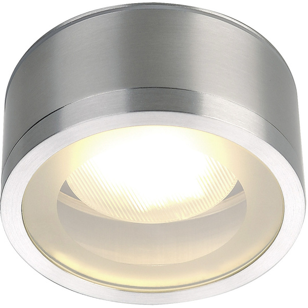 SLV 1000339 Rox Außendeckenleuchte LED, Energiesparlampe GX53 11W Aluminium (eloxiert)