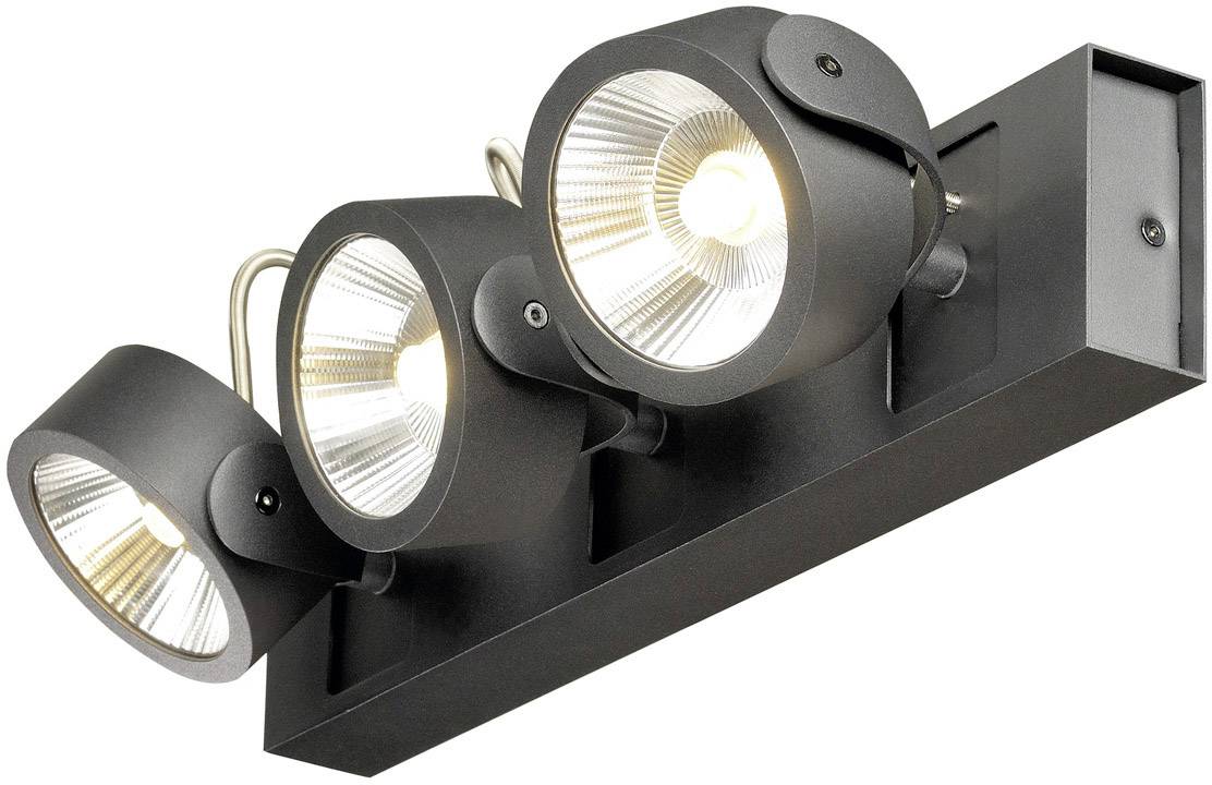 SLV 1000131 LED-Deckenleuchte 47W Schwarz