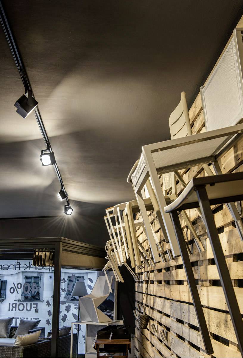 SLV Hochvolt-Schienensystem-Leuchte 28.5 W Schwarz