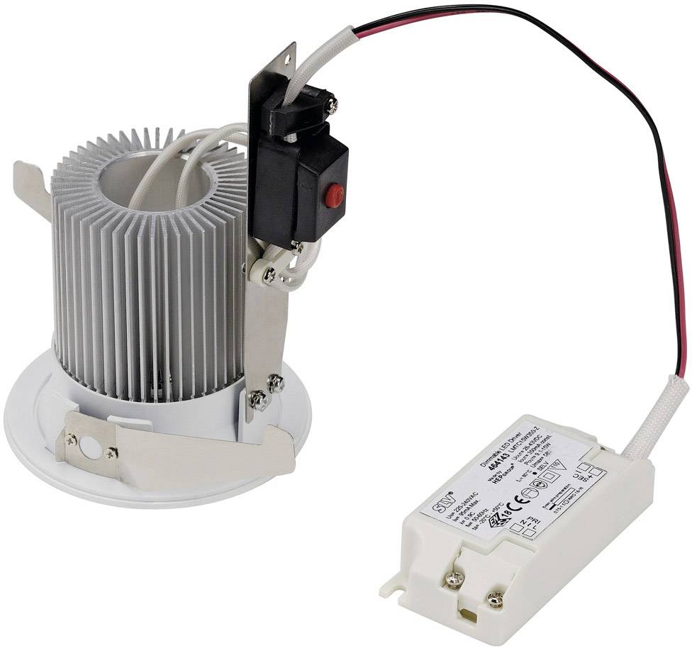 SLV 161291 LED-Einbauleuchte 16W Weiß