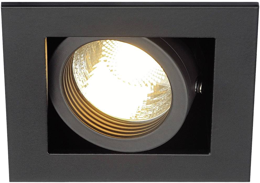 SLV 115510 Einbauleuchte GU10 Schwarz (matt)
