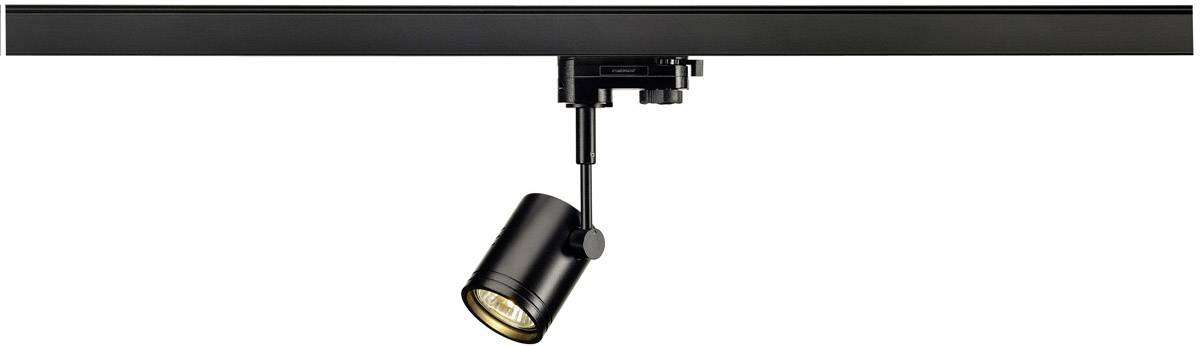 SLV BIMA 152240 Hochvolt-Schienensystem-Leuchte GU10 Schwarz (matt)