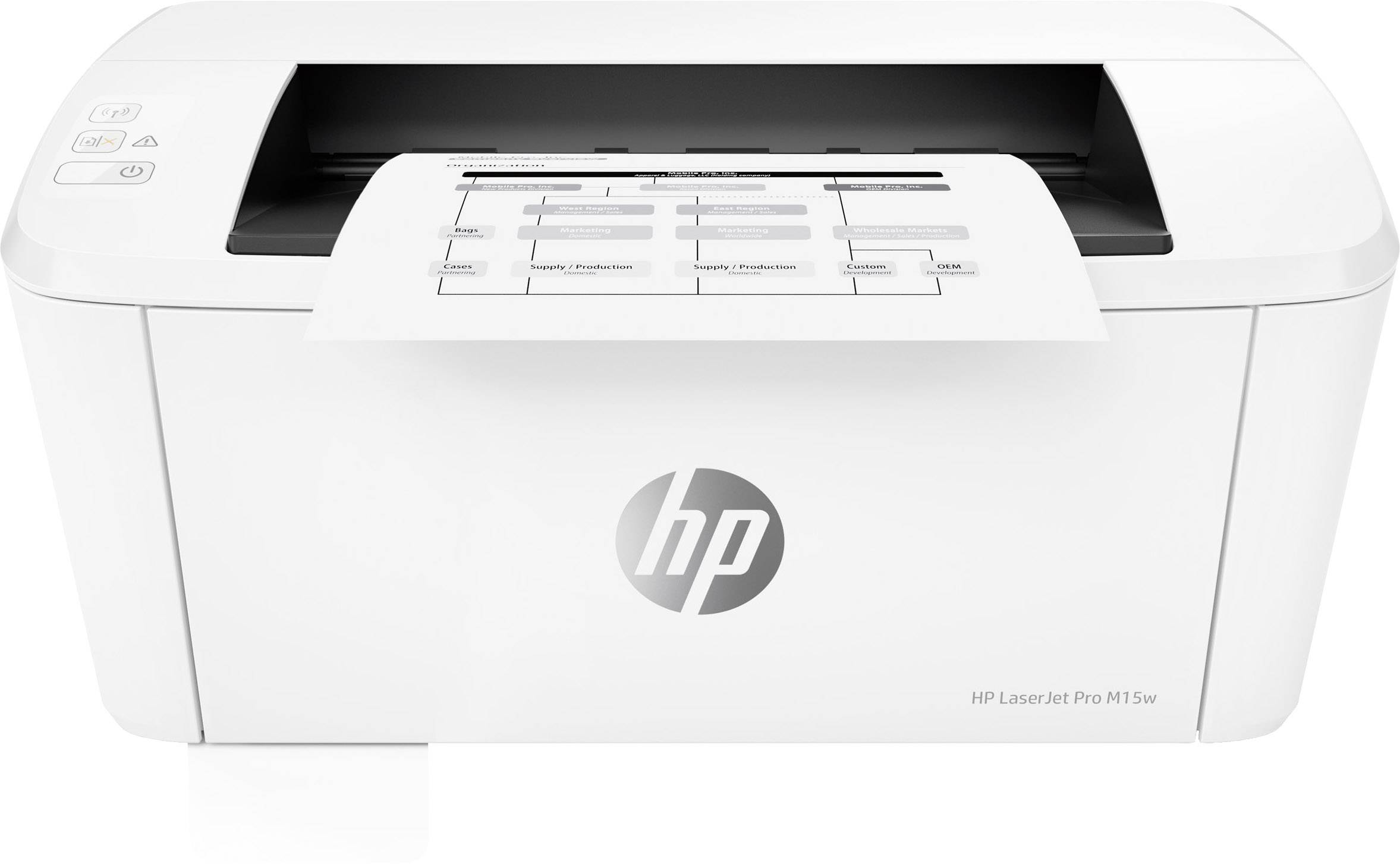 HP LaserJet Pro M15w Drucker Laser Schwarz-Weiß A4 18 S./min 600 x 600 dpi WLAN