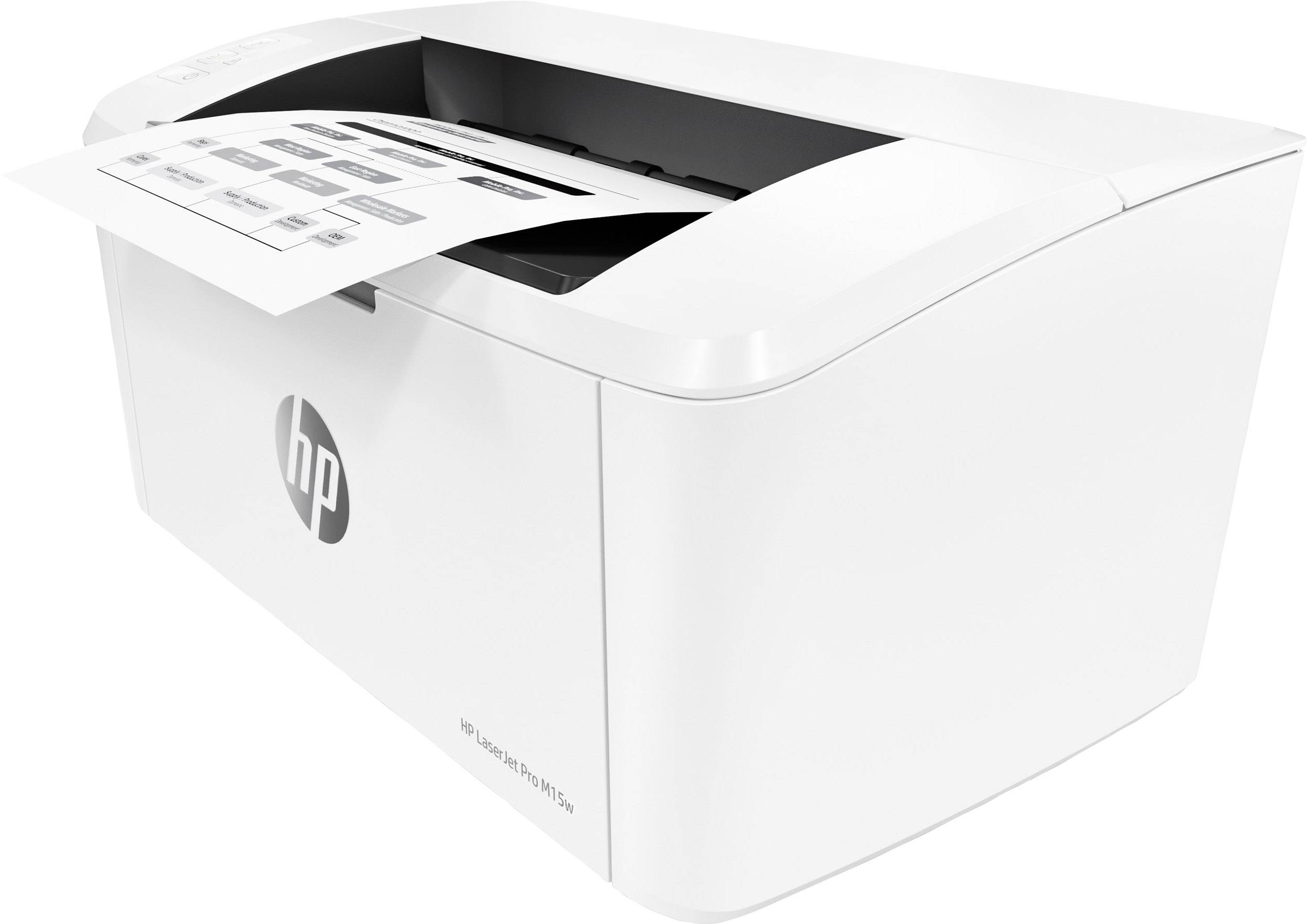 HP LaserJet Pro M 15 w Drucker Laser Schwarz-Weiß A4 18 S./min 600 x 600 dpi WLAN