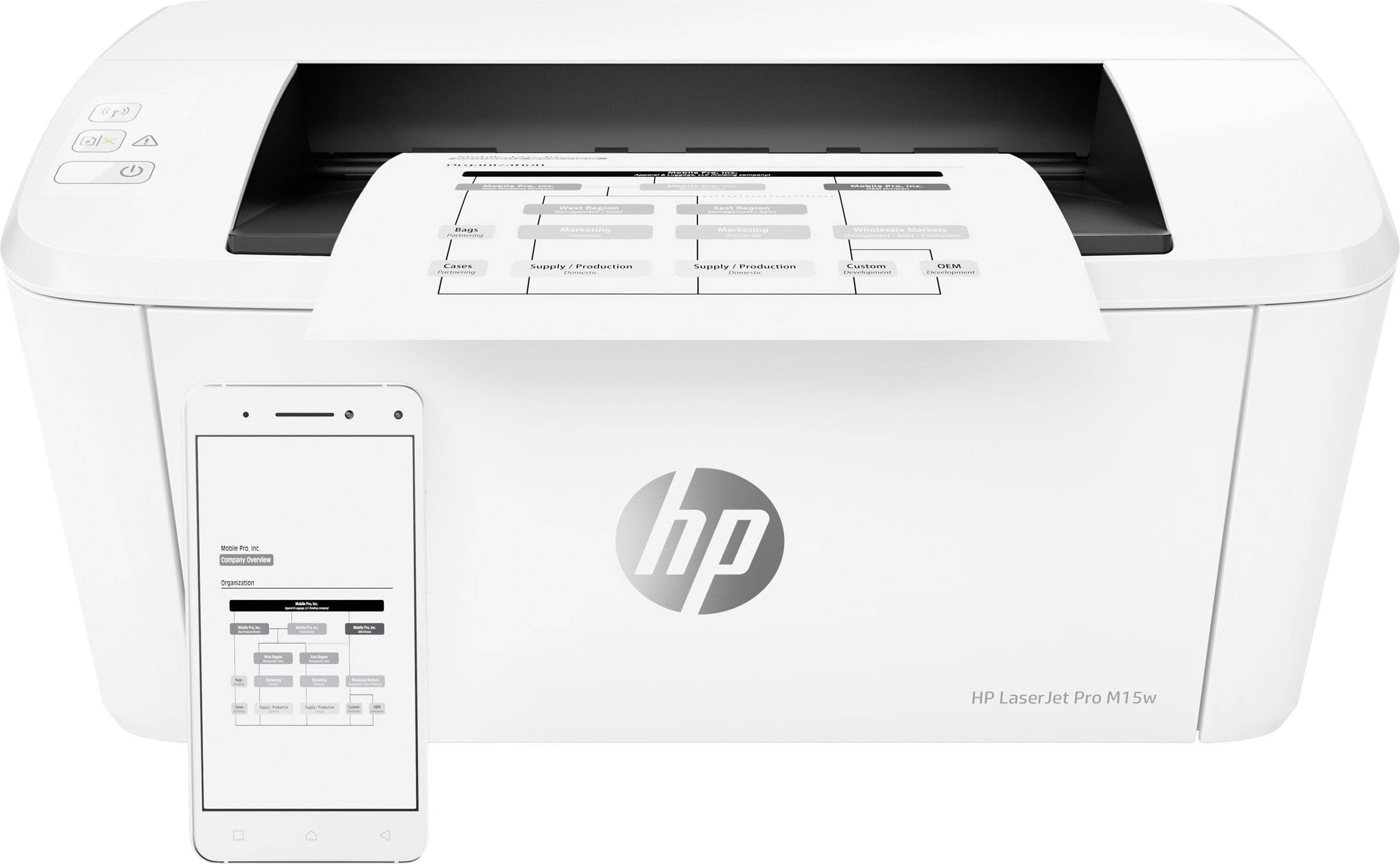 HP LaserJet Pro M15w Drucker Laser Schwarz-Weiß A4 18 S./min 600 x 600 dpi WLAN