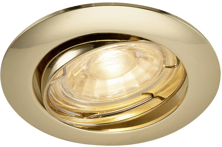 SLV 1000720 Einbauleuchte GU10 Messing