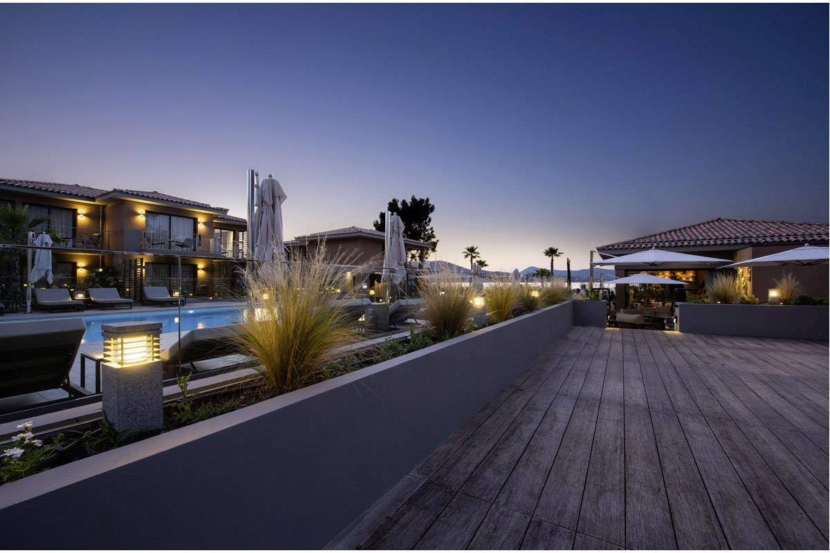 SLV 231410 Arrock Granite Außenstandleuchte LED E27 15W Granit-Grau (matt)