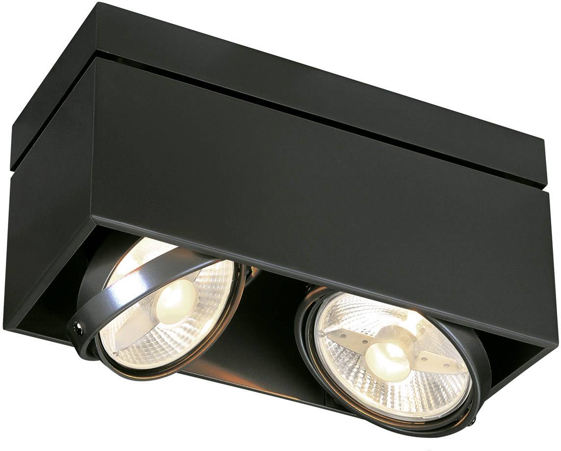 SLV 117110 Kardamod Deckenleuchte Halogen GU10 150W Schwarz (matt)