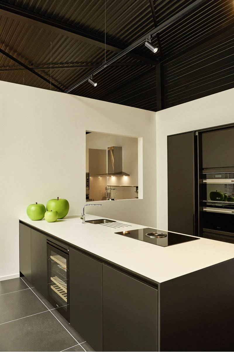 SLV Hochvolt-Schienensystem-Leuchte 11W Schwarz